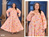 Plus Size Heena Vol 1 By Moksh Rayon Printed Kurtis